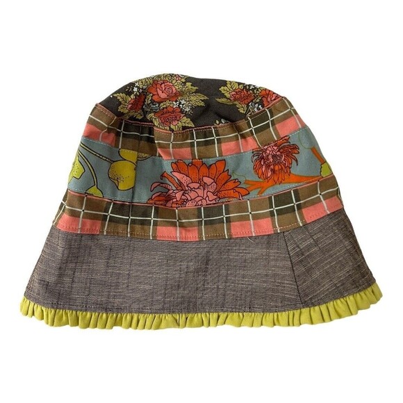 Matilda Jane Girls Medium Floral Print Bucket Hat - Picture 2 of 3